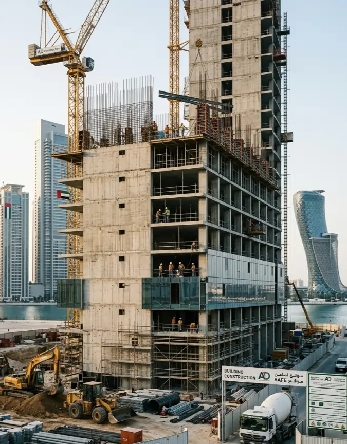 BUILDING CONSTRUCTION ABU DHABI